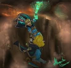 The Legend Of Zelda Breath Of The Wild Sequel Release Date Legend Of Zelda Breath Of The Wild Sequel Art Link And Princess Zelda Botw 2 Alessandra Damiano Graphic Legend Of Zelda Legend Of Zelda Breath Zelda Art