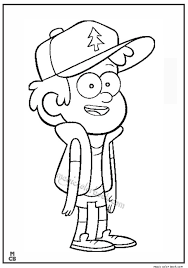 Get in the spirit of mystery with this awesome animated show and our coloring pages. Gravity Falls Coloring Pages Great Collection To Choose From Whitesbelfast Com