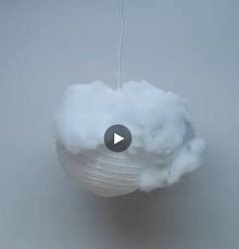 Wolkenlampe 1 Wolkenlampe Lampe Papierlampen