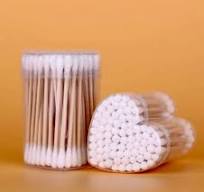 Cotton Buds for Children Disposable Paper Stick Cotton Swabs with Custom  Logo