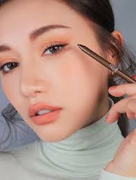 3ce Super Slim Waterproof Eyeliner Chocolate Brown Coral Makeup Ulzzang Makeup Aesthetic Makeup