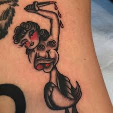 These tattoo design found equal popularity among men and women. Tattoo Uploaded By Tattoodo Tattoo By Boxcar Boxcartattooer Boxcar Weirdtattoos Weird Strange Surreal Unique Different 777640 Tattoodo