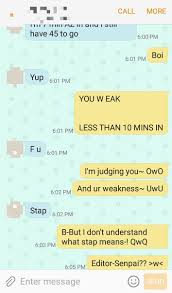 ʖ Evelgamer On Twitter Sobs Cutely I Have Disappointed Editor Senpai Y All Owo Qwq Uwu Theyknowwhattheygotthemselfinto Ihavebeenonlinebullied Theycursedatme Https T Co Pbjf8ysfey