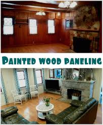 Wow The Light How To Paint Your Wood Paneling To Dramatically Change Your Room Painting Wood Paneling Wood Paneling Diy Remodel