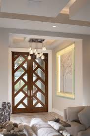 Contemporary Custom Shown In Walnut Door Design Interior Double Wood Front Doors Door Design Modern