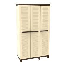 3,7 su 5 stelle 912. Armadio In Resina Terry 3 Ante Tuttopiani Portascope 102x181x39 Cm Lxhxp Bricoman