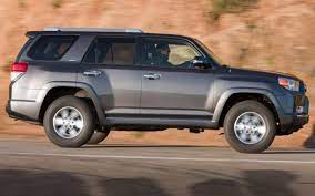 The 4runner's tall and boxy shape contributes to a spacious cabin and cargo area, but the materials inside look and feel cheap. 2011 Toyota 4runner Sr5 Review Notes An Endangered Suv Species