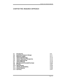 The key point is to show that your research was conducted meticulously. Pdf Research Method Le Zhu Academia Edu