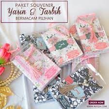 Paket Yasin Dan Tasbih Kemasan Produk Bunga Produk