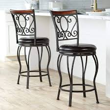 New driveway wrought iron ornamental entrance gate 20 ft 16ft 14 ft. Amazon Com Alberta 24 High Swivel Counter Stools Set Of 2 55 Downing Street Home Kitchen