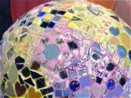 Mosaic Garden Ball Diy
