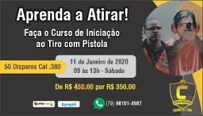 Aprenda A Atirar Curso De Iniciacao Ao Tiro Pistola Sympla