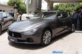 The maserati super sports car that pushes the boundaries of time. Maserati Officially Re Enters India With Launch Of 4 Models