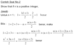 Induksi matematik merupakan teknikinduksi matematik merupakan teknik pembuktian yang baku di dalampembuktian yang baku di dalam matematika.matematika. Contoh Soal Induksi Matematika Sederhana