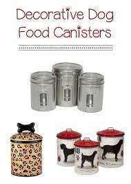 This harmony canister is attractive, so you won't. Decorative Dog Food Canisters Dog Food Canisters Dog Training Dog Food Recipes
