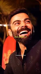 just 25 seconds of virat kohli smiling <3, [ birthday special @virat.kohli  ], clip credits: icc , bcci , jiocinema , star sports , rcb official,  (Clips have been used under ‘FAIR USE’ section of ...