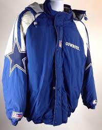 Vtg 1990 S Dallas Cowboys Starter Proline Jacket Coat Large Parka Proline Large Ebay Vintage Mens Fashion Nfl Shirts Vintage Men