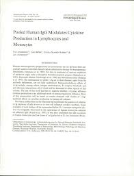 Jan olof janne andersson (swedish pronunciation: Pooled Human Igg Modulates Cytokine Production In Lymphocytes And Monocytes Andersson 1994 Immunological Reviews Wiley Online Library