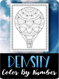 It consists of a red helmet, and either red or white jerseys with the opposite color numbers and names. Density Color By Number Color Science Activities Coloring Pages