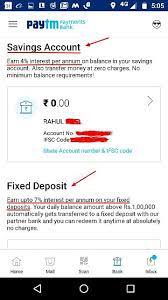 Manage your day to day online transaction with one time image cost basis selected image + rs. Is It Worth It To Open A Savings Account In A Paytm Bank In India Quora