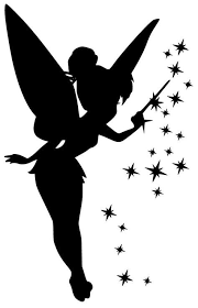 Tinkerbell From Peter Pan Silhouette De Fee Dessin Fee Clochette Image Fee Clochette
