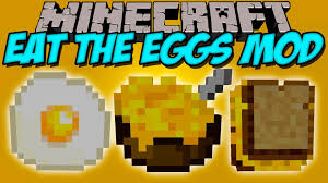скачать мод на майнкрафт 1 7 10 на радужные вещи Eat The Eggs Mod Minecraft 1 Minecraft Minecraft Food