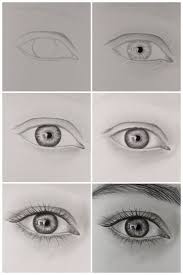 How To Draw Realistic Eye Step By Step Realistic Drawings Eye Drawing Tutorials Art Drawings Sketches