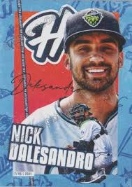 2021 Hillsboro Hops Nick Dalesandro RC Rookie Arizona Diamondbacks