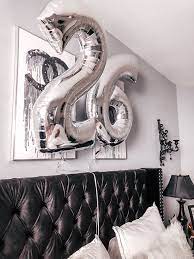 To deflate the balloons, gently insert the straw back into the resealable hole and lightly press down on the balloon to deflate. Twenty Six Birthday Ideas For Her Birthday Balloon Decorations Birthday Wallpaper