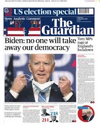 The guardian front page puzzle was printed on the day you were born, or any other milestone date. Guardian Front Page 5th Of November 2020 Tomorrow S Papers Today