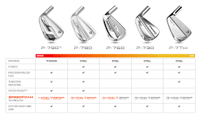 taylormade p790 irons 2019 pga tour superstore