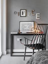 study office area ladderback chair letter artwork show home kensal rise comback chair study office interior ladder back chairs
