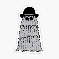 Beranda vetter itt adams family : Sticker Cousin Itt Redbubble