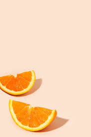 Delicious Orange Citrus Fruit Pieces On A Light Orange Background Free Image By Rawpixel Com Nunny Orange Background Orange Aesthetic Orange Wallpaper