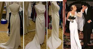 Carolyn Bessette Kennedy Wedding Dress Pattern Kennedy Wedding Dress Dresses Wedding Dresses