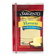 Sargento Sliced Natural Havarti Cheese 7 Oz Sliced Cheese Meijer Grocery Pharmacy Home More Havarti Cheese Havarti Natural Cheese
