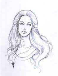 Arwen By Achen089 On Deviantart Hair Sketch Drawings Elf Drawings