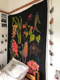 Hang 'em on walls, drape 'em on beds, divide a room, hide your secret stuff. Botanical Chart Tapestry Cute Room Decor Tapestry Diy Room Decor