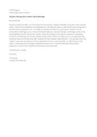 Check spelling or type a new query. Resignation Letter For Teacher Due To Marriage How To Create A Resignation Letter For Teacher Letter To Teacher Resignation Letter Resignation Letter Format