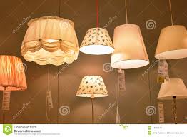 Lamps And Lighting Fixtures In The Store Editorial Image Image Of British Hanging 44972110