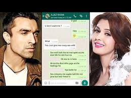 Ajaz Khan Asking For $EX To A Model | WHATS APP Conversation LEAKED