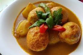Untuk Peminat Kari Telur Ayam Dapatkan Resepinya Di Sini Beberapa Biji Telur Rebus Dulu Kemudian Kupas Kulitnya Makanan Telur Kari