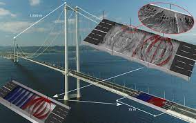 The osman gazi suspension bridge is designed to carry more than 40,000 vehicles a day. Osman Gazi Suspension Bridge Image Eurekalert Science News