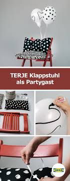 Ikea Deutschland Fur Deine Hochzeitsgaste Kannst Du Deine Stuhle Mit Luftballons Und Einer Kissen Schleife Verzieren Ikea Verzieren Ideen