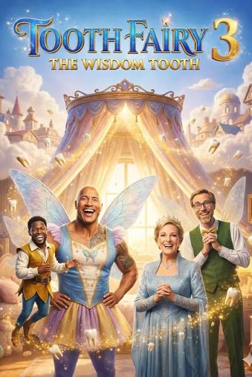 🎬 Tooth Fairy 3: The Wisdom Tooth (2026) 👉 Dwayne Johnson, Kevin Hart, Julie Andrews, Stephen Merchant Magic grows up… and so does the responsibility that comes with it. Tooth Fairy 3: