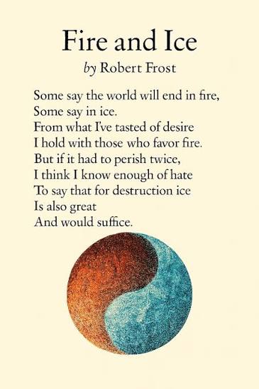 Fire and Ice by Robert Frost: Meaning & Analysis