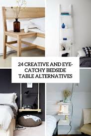 What is a bedside table used for? 24 Creative And Eye Catchy Bedside Table Alternatives Shelterness