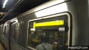 Train routes and 500 destinations in north america. R46 M Train Leaving Broadway Laffayete Street Actually A R46 C Train On Make A Gif