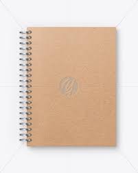 Spiral notebook mockup is created to help you display your graphic design projects in photorealistic way. Kraft Notebook Mockup In Stationery Mockups On Yellow Images Object Mockups