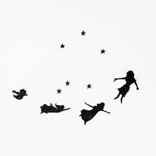 Customized Peter Pan Tattoo Featuring My Kids And My Libra Constellation Aladdin Tattoo Peter Pan Tattoo Tattoos